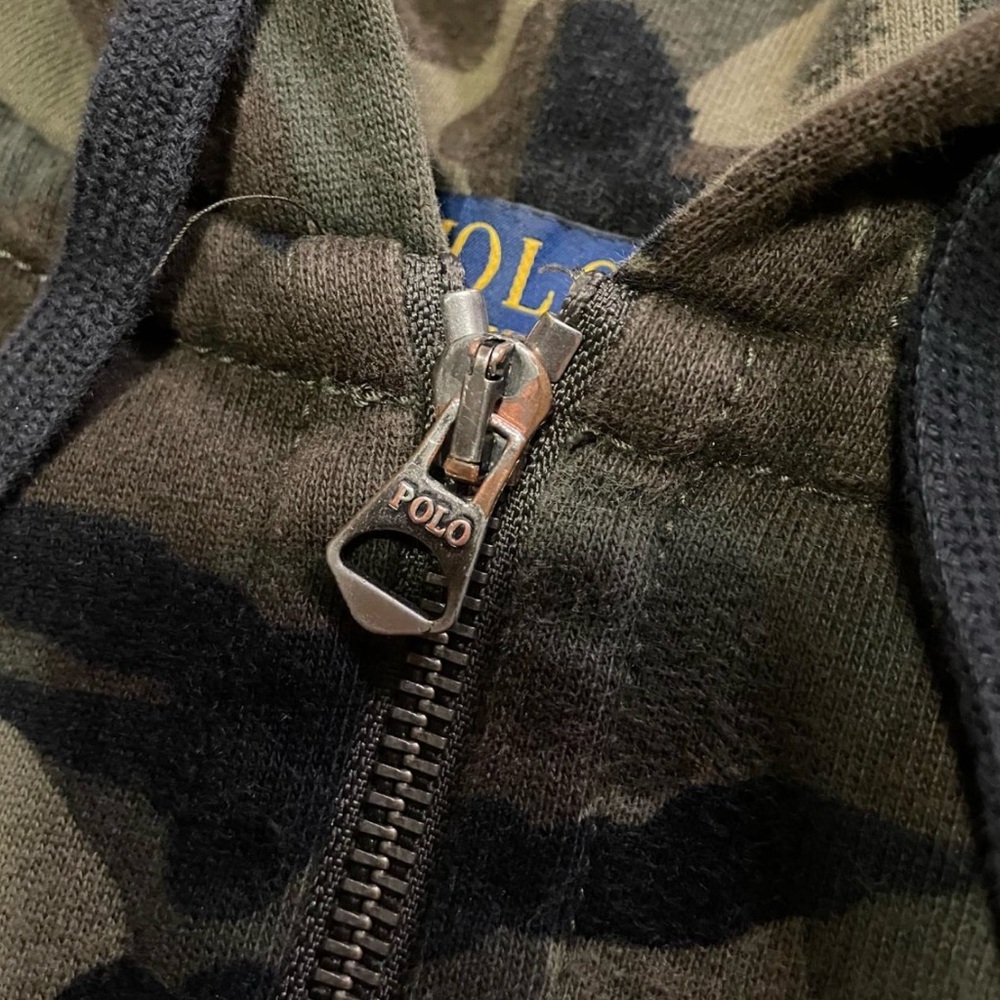 Polo Ralph Lauren Men's Camouflage Fleece Full-Zip Hoodie - Picture 5 of 5